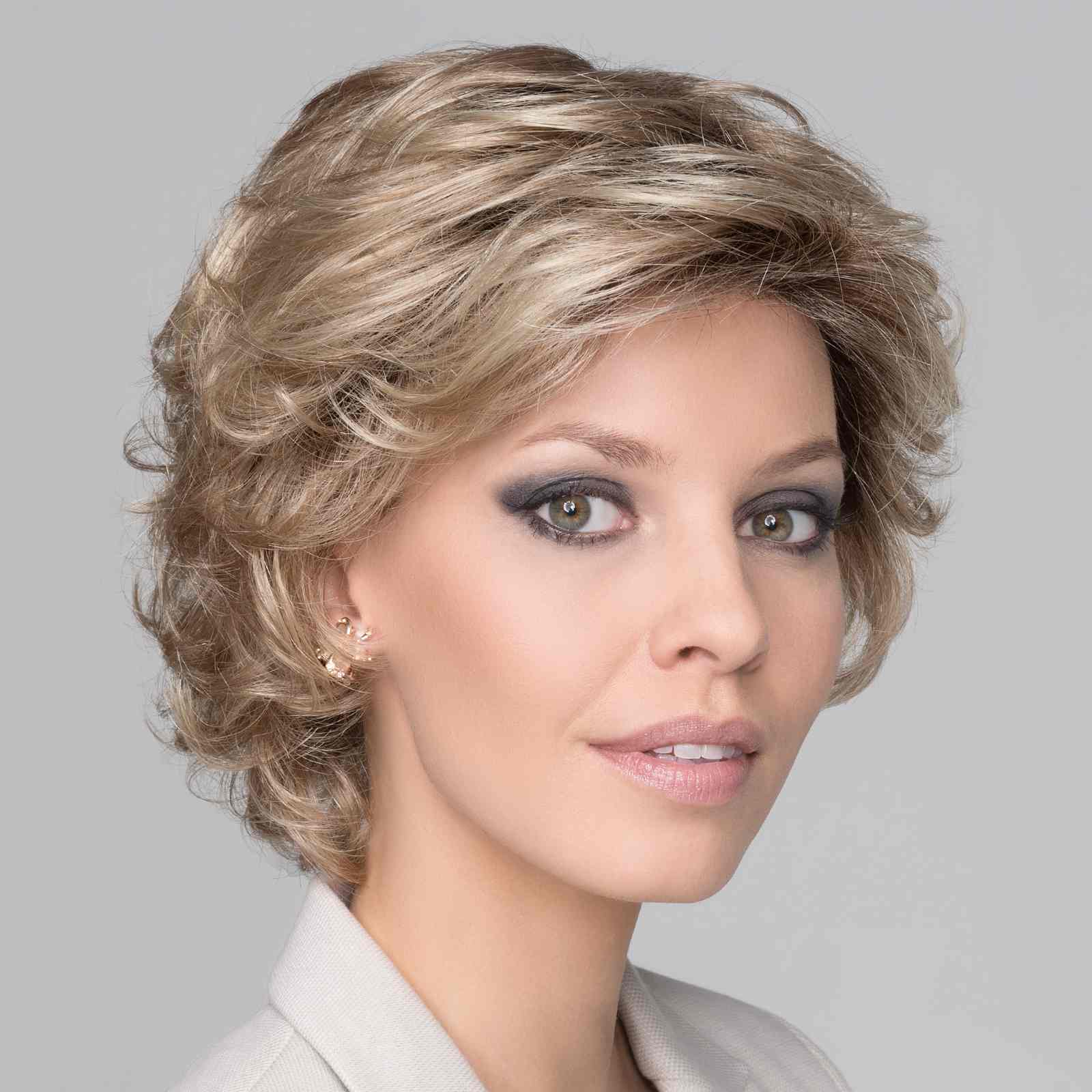 Daily Wig by Ellen Wille | CHAMPAGNE ROOTED | Light Beige Blonde, Medium Honey Blonde, and Platinum Blonde Blend with Dark Roots Daily Wig by Ellen Wille | CHAMPAGNE ROOTED | Light Beige Blonde, Medium Honey Blonde, and Platinum Blonde Blend with Dark Roots