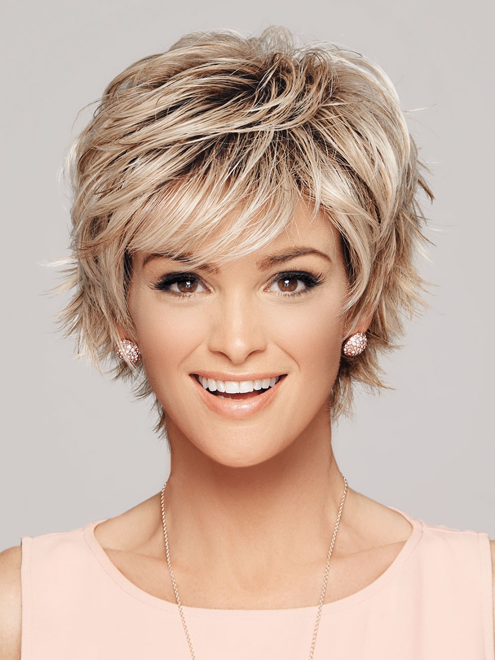The Aspen is full and well-shaped with a very cute cut. It is very lightweight and comfortable to wear