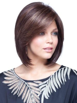 MAY by Noriko in JAVA FROST | Dark Brown Base with Gold Blonde and Light Auburn Highlights MAY wig by Noriko wigs